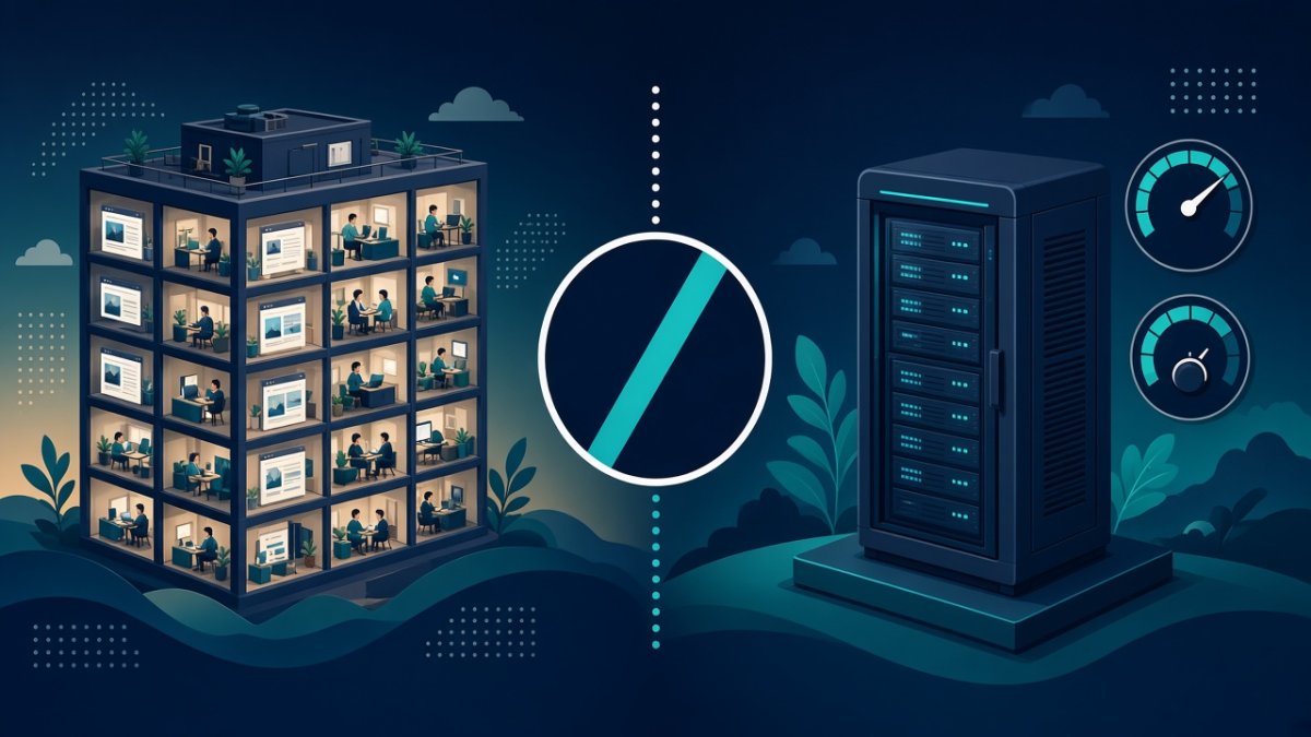 VPS sau hosting partajat? Ce alegi pentru site-ul firmei